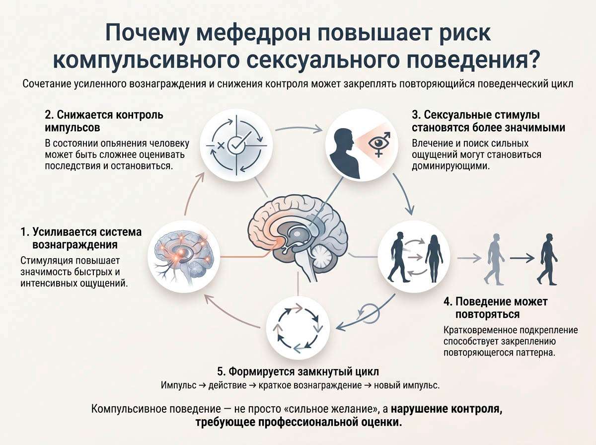 Инфографика: как мефедрон меняет сексуальное поведение